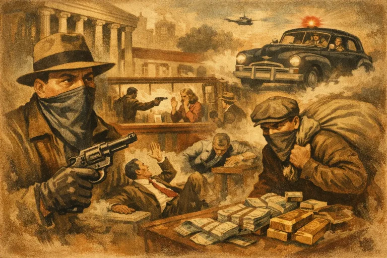 12 Bank Robbery Fiction Books Worth the Sirens