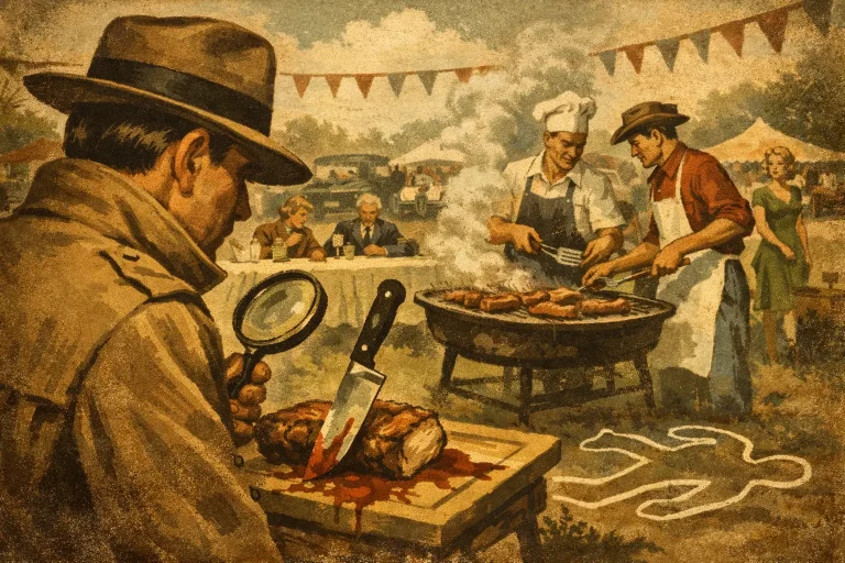 Why a Barbecue Cookoff Murder Mystery Works