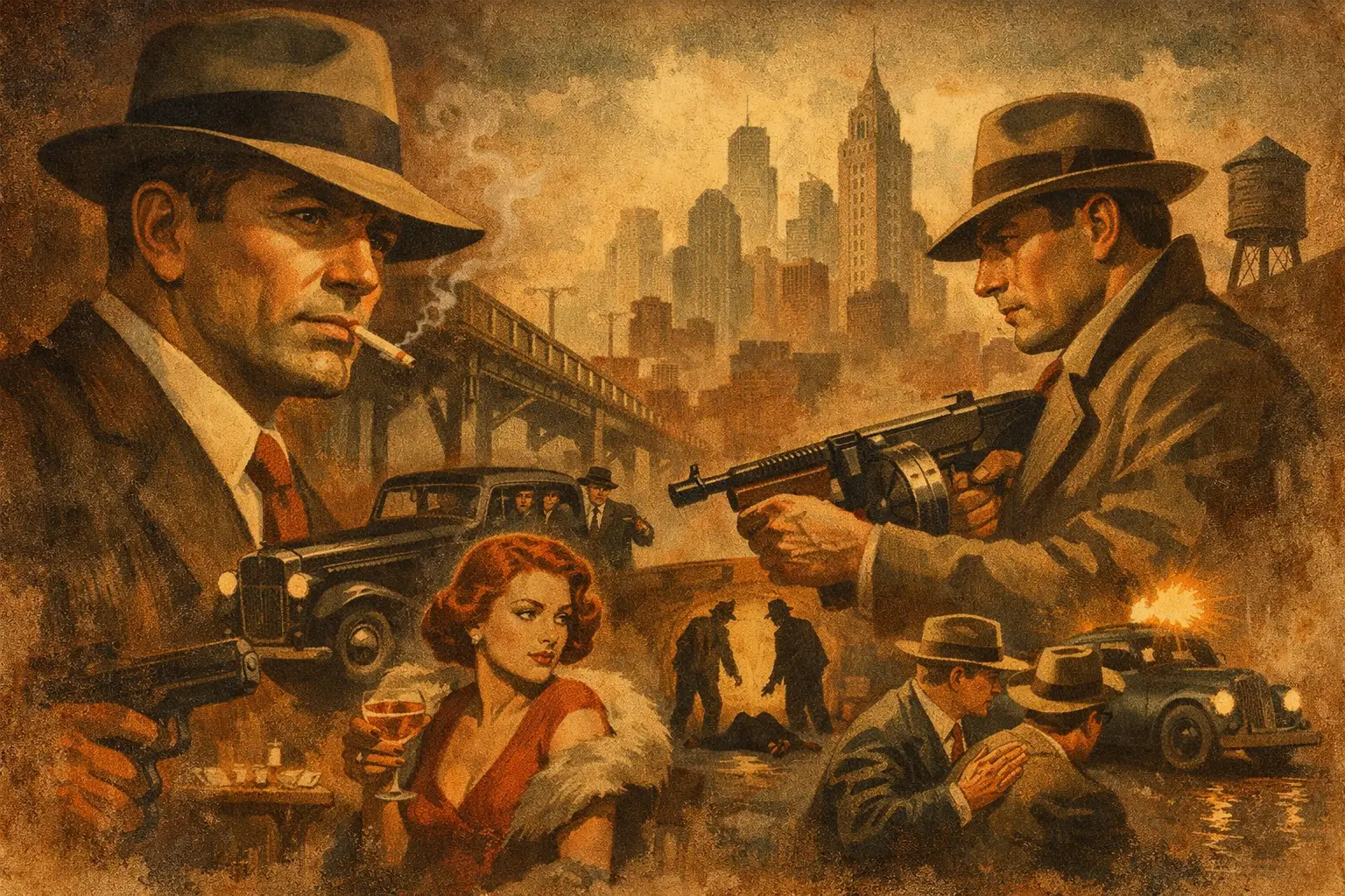 Chicago Mobster Novels With Teeth and Trouble